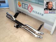 YENİ D-MAX ARKA KORUMA BARI İTHAL ÇEKİ DEMİRİ AKSESUARLI