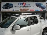 YENİ D-MAX TAVAN BARLARI NİKELAJ ARA BARLI YENİ D-MAX AKSESUARLARI