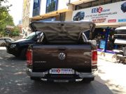 AMAROK ROLLBARLI KAHVERENGİ DÜZ KAPAK İTHAL