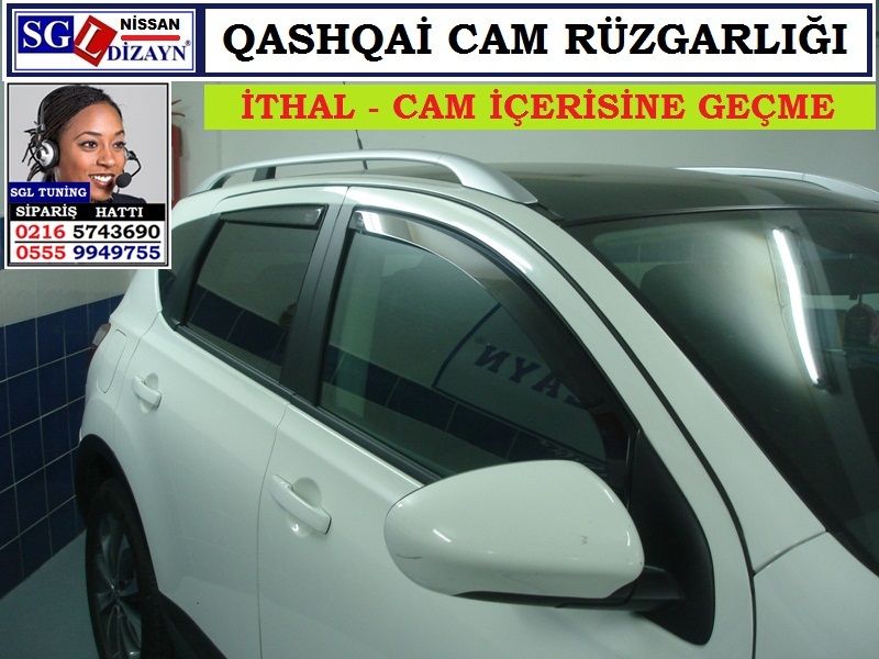 SGL06 QASHQAİ CAM RÜZGARLIĞI (CAM İÇİ) QASHQAİ AKSESUARLARI