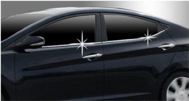 15106 HYUNDAİ YENİ ELANTRA KROM CAM ÇITASI HYUNDAİ YENİ ELANTRA AKSESUARLARI