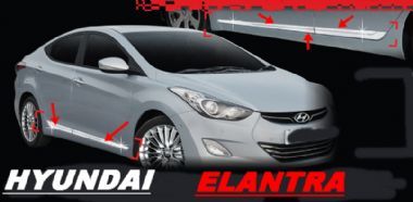 15111 HYUNDAİ YENİ ELANTRA KAPI KENAR ALT ÇITA TAKIMI HYUNDAİ YENİ ELANTRA AKSESUARLARI