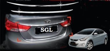 15116 HYUNDAİ YENİ ELANTRA KROM BAGAJ ÇITASI HYUNDAİ YENİ ELANTRA AKSESUARLARI