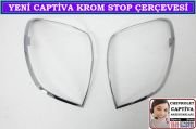 20102 YENİ CAPTİVA KROM STOP ÇERÇEVESİ YENİ CAPTİVA AKSESUARLARI