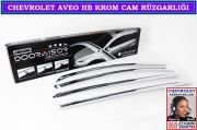 11102 YENİ AVEO HB KROM CAM RÜZGARLIĞI CHEVROLET YENİ AVEO HB AKSESUARLARI