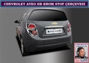 11107 YENİ AVEO HB KROM STOP ÇERÇEVESİ CHEVROLET YENİ AVEO HB AKSESUARLARI