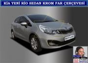 10610 KİA YENİ RİO SEDAN KROM FAR ÇERÇEVESİ KİA YENİ RİO SEDAN AKSESUARLARI