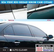 10605 KİA YENİ RİO SEDAN KROM CAM ÇITASI KİA YENİ RİO SEDAN AKSESUARLARI