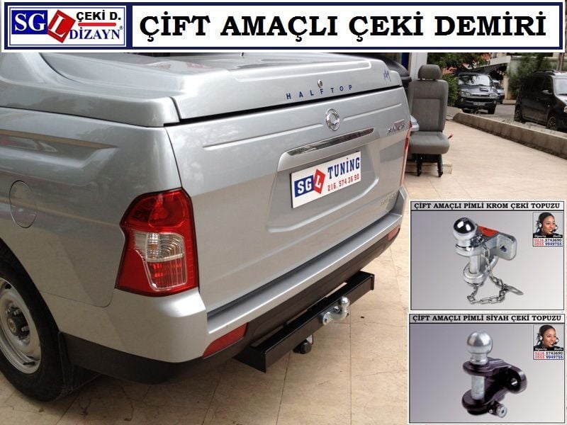 SGL02 KORANDO SPORTS ÇİFT AMAÇLI ÇEKİ DEMİRİ KORANDO SPORTS AKSESUARLARI