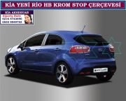 10509 KİA YENİ RİO HB KROM STOP ÇERÇEVESİ KİA YENİ RİO HB AKSESUARLARI
