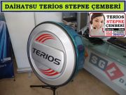 SGL01 TERİOS KROM STEPNE ÇEMBERİ LOGOLU DAİHATSU TERİOS AKSESUARLARI