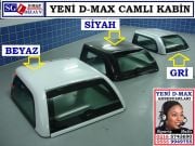 ISUZU YENİ D-MAX CAMLI KABİN SİYAH D-MAX AKSESUARLARI