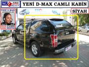 ISUZU YENİ D-MAX CAMLI KABİN SİYAH D-MAX AKSESUARLARI