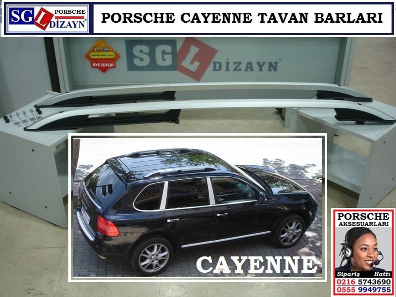 PORSCHE CAYENNE TAVAN BARLARI