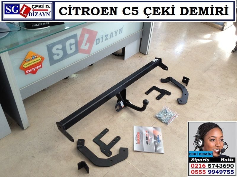 SGL-7304A CİTROEN C5 SEDAN ÇEKİ DEMİRİ (04/2008-...) CİTROEN C5 AKSESUARLARI