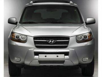 10202 HYUNDAİ SANTA FE ÖN TAMPON KORUMASI KÜÇÜK BOYALI SİYAH HYUNDAİ SANTA FE AKSESUARLARI