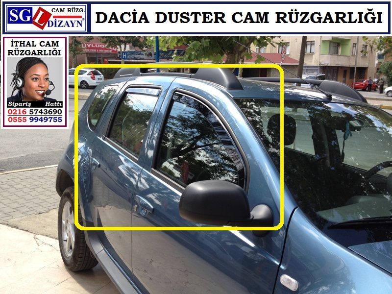 DACİA DUSTER CAM RÜZGARLIĞI DACİA DUSTER AKSESUARLARI