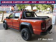 AMAROK CANYON 17'' SİYAH JANT SHİNY AMAROK CANYON BAKIR TURUNCU AKSESUARLARI