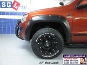 AMAROK CANYON 17'' SİYAH JANT SHİNY AMAROK CANYON BAKIR TURUNCU AKSESUARLARI