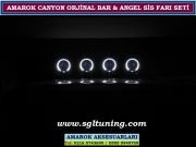 AMAROK CANYON ANGEL SİS FARI SETİ ORJİNAL BAR AMAROK CANYON BAKIR TURUNCU AKSESUARLARI