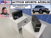 SGL01 SSANGYONG ACTYON SPORTS AĞIRLIK ŞASE İÇERİSİNE GİZLİ SSANGYONG ACTYON SPORTS AKSESUARLARI