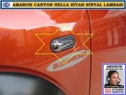 AMAROK CANYON HELLA SİYAH SİNYAL LAMBASI SETİ AMAROK CANYON BAKIR TURUNCU AKSESUARLARI