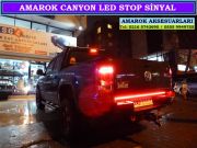 AMAROK CANYON LED STOP VE SİNYAL AMAROK CANYON BAKIR TURUNCU AKSESUARLARI