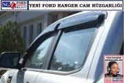 YENİ FORD RANGER CAM RÜZGARLIĞI İTHAL YAPIŞTIRMA YENİ FORD RANGER AKSESUARLARI