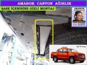 AMAROK AĞIRLIK ŞASE İÇİ GİZLİ AMAROK AKSESUARLARI