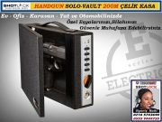 SGL-KASA-12S SHOTLOCK HANDGUN SOLO-VAULT 200M ÇELİK KASA SİLAH KASASI