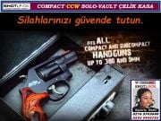 SGL-451-12C AMAROK SHOTLOCK COMPACT CCW SOLO-VAULT ÇELİK KASA MİNİ SİLAH KASASI