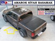 AMAROK SİYAH YAN BASAMAK KAHVERENGİ AMAROK AKSESUARLARI