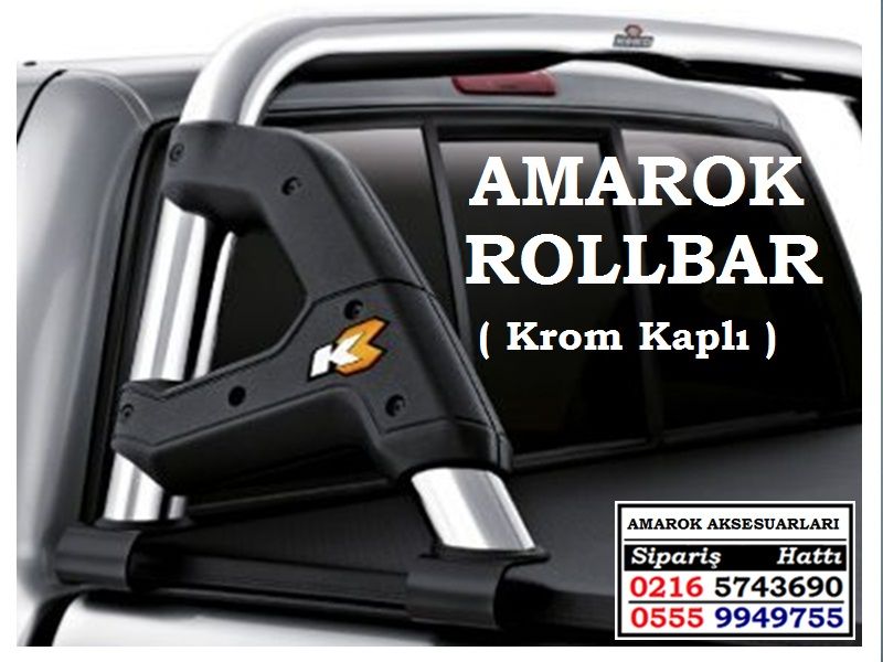 AMAROK ORJİNAL ROLLBAR İTHAL KROM AMAROK AKSESUARLARI