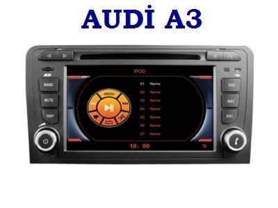 AUDİ A3 DVD VE NAVİGASYON SİSTEMİ CYCLONE