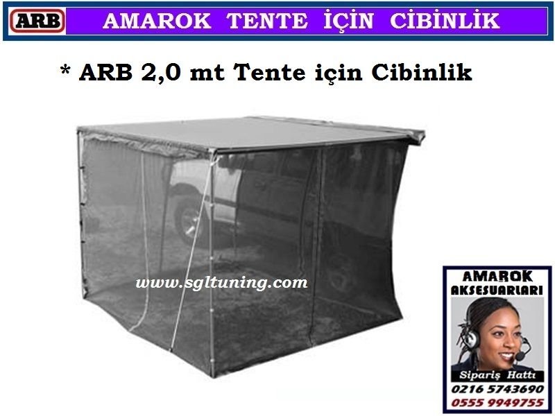 AMAROK ARB CİBİNLİK 2 METRE TENTE İÇİN AMAROK AKSESUARLARI