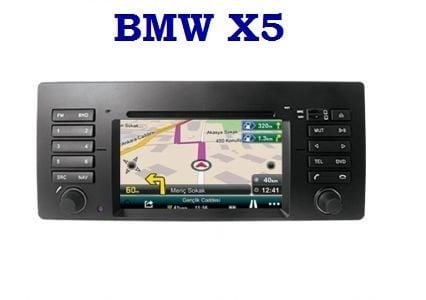 BMW X5 DVD VE NAVİGASYON SİSTEMİ CYCLONE BMW X5 E53 99-06