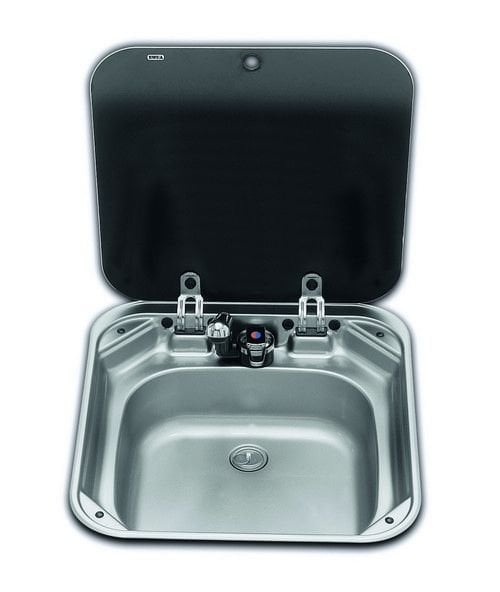 Marin SMEV VA8006 Cam Kapaklı Eviye