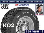 AMAROK 4X4 OFF-ROAD LASTİK BF GOODRICH ALL-TERRAIN T/A 265x65x18 KO2