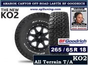 AMAROK 4X4 OFF-ROAD LASTİK BF GOODRICH ALL-TERRAIN T/A 265x65x18 KO2