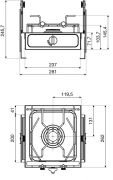 Karavan Dometic EK 1600 Gazlı Ocak
