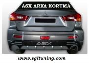 10107 ASX ÖN ARKA TAMPON KORUMA BARI ÇİFT EKSOZ ASX AKSESUARLARI