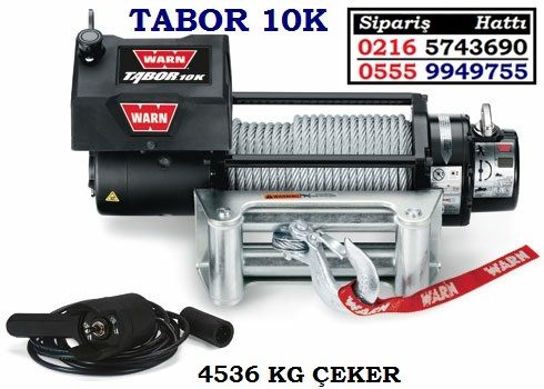 TABOR 10K VİNÇ 10000 lbs 4536 kg ÇEKME KAPASİTESİ