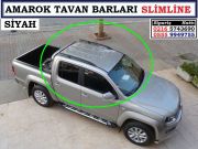 SLİMLİNE SİYAH AMAROK TAVAN BARLARI AMAROK AKSESUARLARI