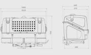 SGL-TOWBOX-V1-451 AMAROK TOWBOX V1 ÇEKİ DEMİRİNE TAKILAN KÖPEK VE YÜK TAŞIMA KUTUSU