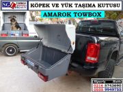SGL-TOWBOX-V1-451 AMAROK TOWBOX V1 ÇEKİ DEMİRİNE TAKILAN KÖPEK VE YÜK TAŞIMA KUTUSU