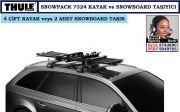 THULE SNOWPACK 7324 4 ÇİFT KAYAK TAŞIYICI