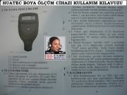 HUATEC TG-8828 BOYA KALINLIĞI ÖLÇÜM CİHAZI KULLANIM KILAVUZU