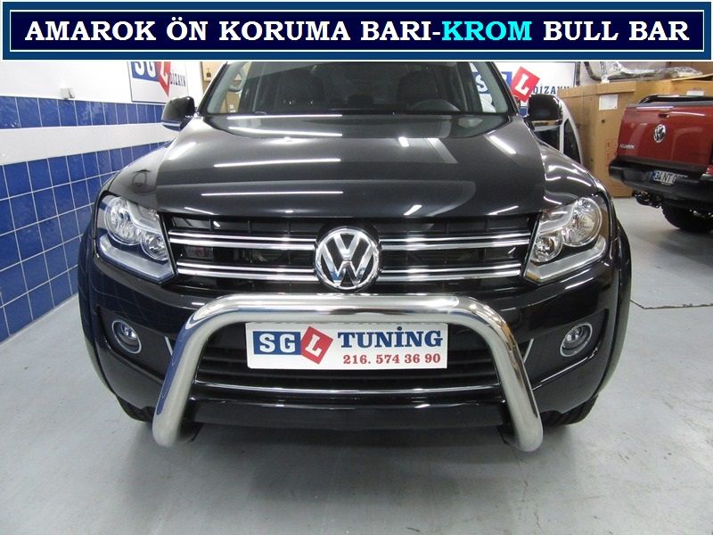 AMAROK ÖN KORUMA BARI KROM BULL BAR AMAROK CANYON BAKIR TURUNCU AKSESUARLARI