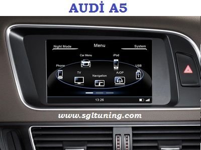 AUDİ A5 (N6) DVD VE NAVİGASYON SİSTEMİ CYCLONE