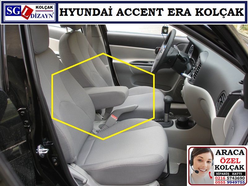 SGL-16101 HYUNDAİ ACCENT ERA KOLÇAK HYUNDAİ ACCENT ERA AKSESUARLARI